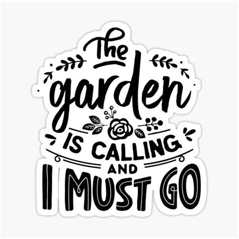 The Garden Is Calling And I Must Go Svg Garden Svg Gardening Svg Plants