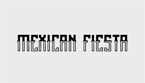 mexican fiesta free font
