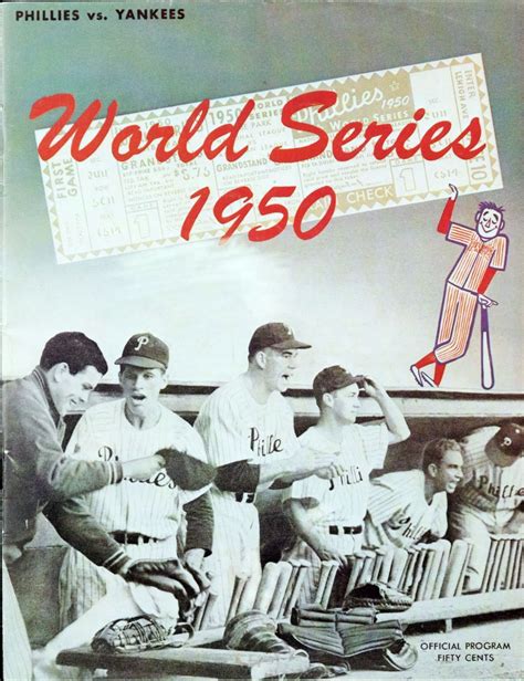 1950 World Series Philadelphia Phillies Vs New York Yankees