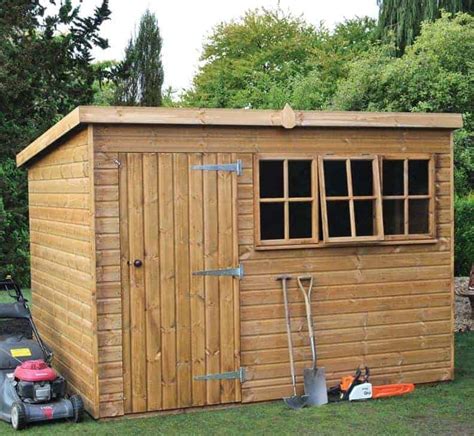 10 X 6 Traditional Heavy Pent Shed What Shed