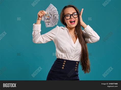 Brunette Girl Glasses Image And Photo Free Trial Bigstock