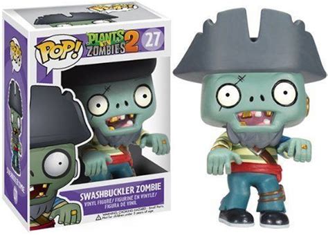 Funko Plants Vs Zombies 2 Pop Games Swashbuckler Zombie Vinyl Figure