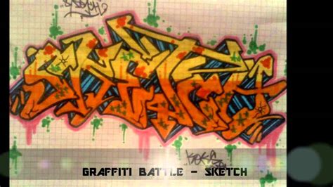 Cerz Ft Koksone Graffiti Battle Sketch New 2011 Hd Youtube