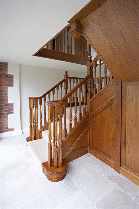Grand Tudor Oak Staircase Neville Johnson