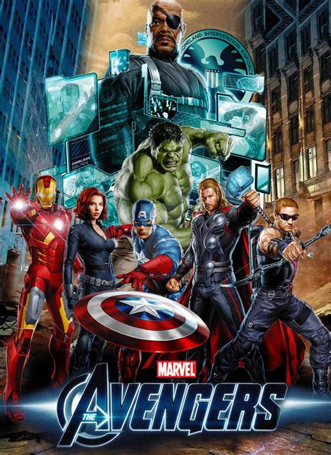 The Avengers Movie Poster Concept Art By Alex4everdn On Deviantart