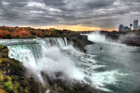 Sunset At Niagara Falls 5k Wallpaperhd Nature Wallpapers4k Wallpapers