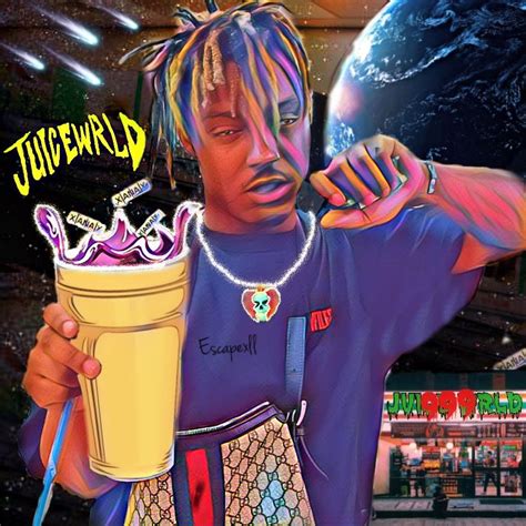 Juice Wrld Art By Me Rapper Art Juice Rapper Hip Hop Art