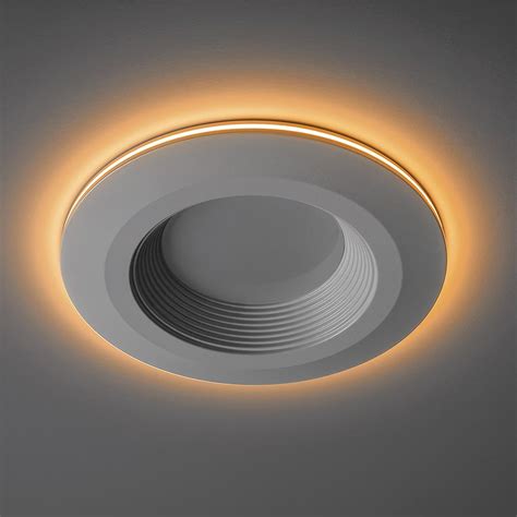 Commercial Electric 4 In Selectable Integrated Led Recessed Trim Can