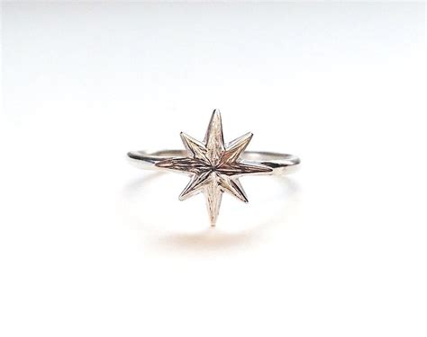 Star Stack Ring In Sterling Silver By Rajada On Etsy