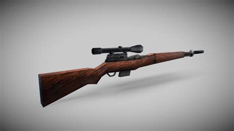 M1 Garand Modified Ps1 Style Download Free 3d Model By J Jiill