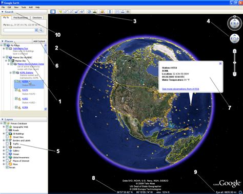 Google earth yeni sürümünü edinin. NDBC Observation Google Earth Help Page