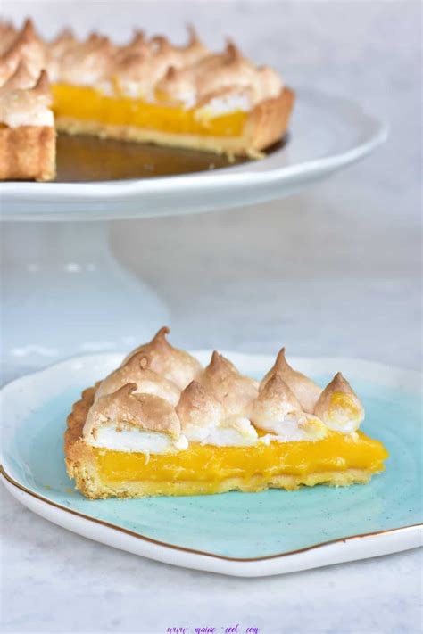 Meringues are light and airy, with a these meringues are made from the leftover liquid from a can of chickpeas, whipped and baked up. Passion fruit curd meringue tart - Everyday Delicious