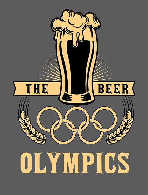 Beer Olympics Beer Olympics For Men Women Drinking Team College Pong