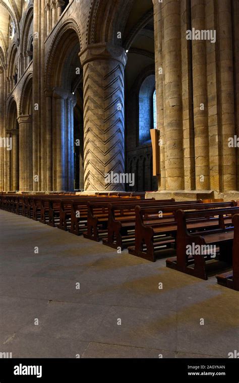 Inside Durham Cathedral Hi Res Stock Photography And Images Alamy