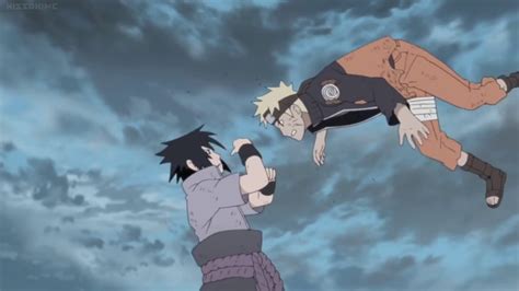 Naruto Vs Sasuke Final Fight Taijutsu Hd Youtube