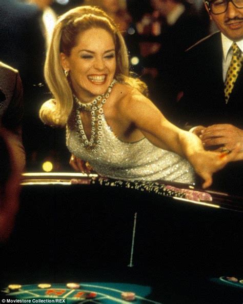 Sharon stone slinks on screen with her athletic sensuousness. sharon stone, casino | Sharon stone, Casino movie, Casino