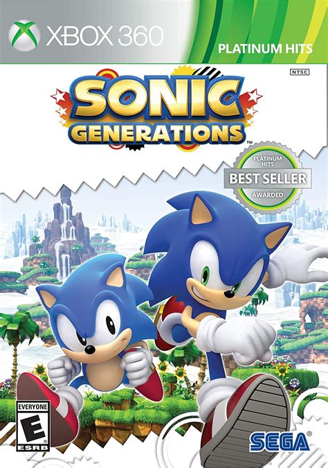 Sonic Generations Xbox 360 Standard Edition Xbox 360 Video Games