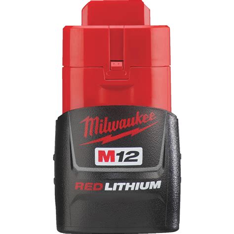 Milwaukee M12 Redlithium Li Ion Tool Battery