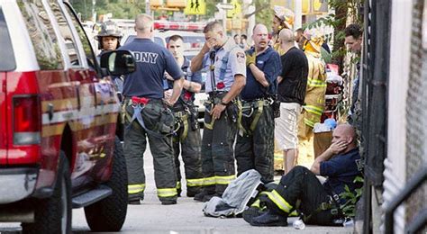 Firefighter Falls To His Death In Brooklyn Fire The New York Times