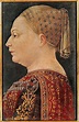 Bianca Maria Visconti (1425-1468) by Bonifacio Bembo. She was Duchess ...