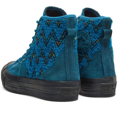 converse x missoni chuck taylor 1970s hiker turquoise end us