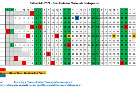 Presidente da assembleia da república: Feriados e Calendário 2021 em Excel - Portugal - Economia ...
