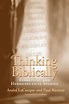 Thinking Biblically - Exegetical and Hermeneutical Studies ...