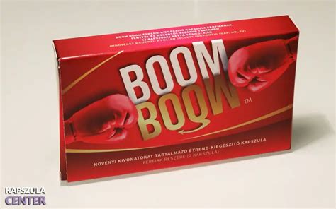 Boom Boom Extra Potencianövelő Már 4200 Ft Tól