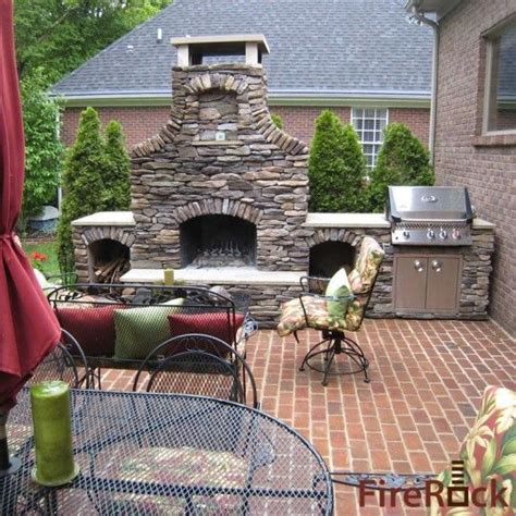 21 Best Outdoor Fire Place Bbq Combo Images On Pinterest Outdoor