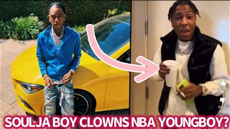 Soulja Boy Clowns Nba Youngboy For Painting His Fingernails 😳 Youtube