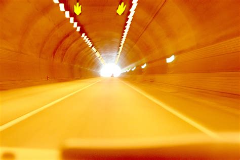 Free Images Light Road Night Sunlight Running Highway Tunnel Line Yellow Speed