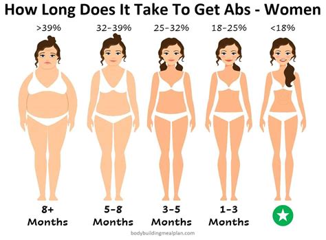 How Long Does It Take To Get Abs Men And Women Nutritioneering