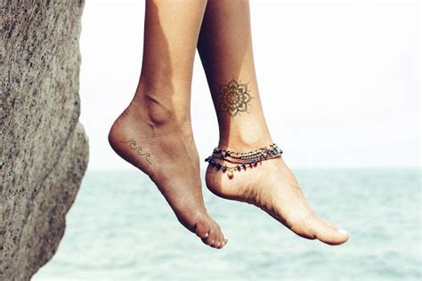 65 Best Ankle Tattoos For Women 2020 Guide In 2020 Ankle Tattoos Ankle Tattoos For Women