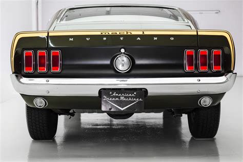 1969 Ford Mustang Mach 1 Dark Jade Green 351 Ac Stock 3984 357 Visit