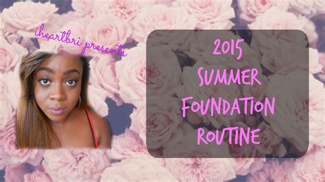 A good foundation can even skin tone, blur imperfections drugstore brands have grown in recent years to be more inclusive of the shade ranges they offer, as well as to offer more versatile formulations for. 2015 Summer Foundation Routine - YouTube