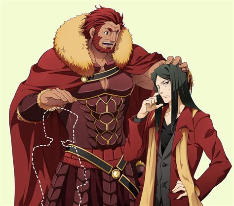 Fatezero Rider Iskandar Waver Fategrand Order Lord El Melloi Ii