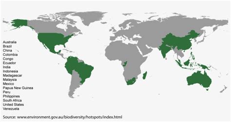Biodiverse Countries Megadiverse Countries In The World 1024x493