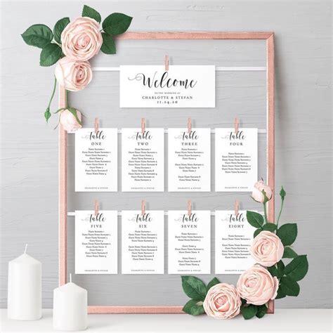 36 Unique Wedding Table Plan Ideas And Tips For Creating Your Own