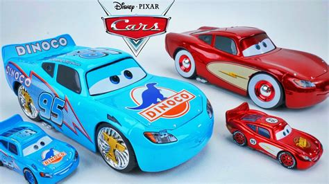 Disney Pixar Cars Chase Dinoco Lightning Mcqueen With Piston Cup My