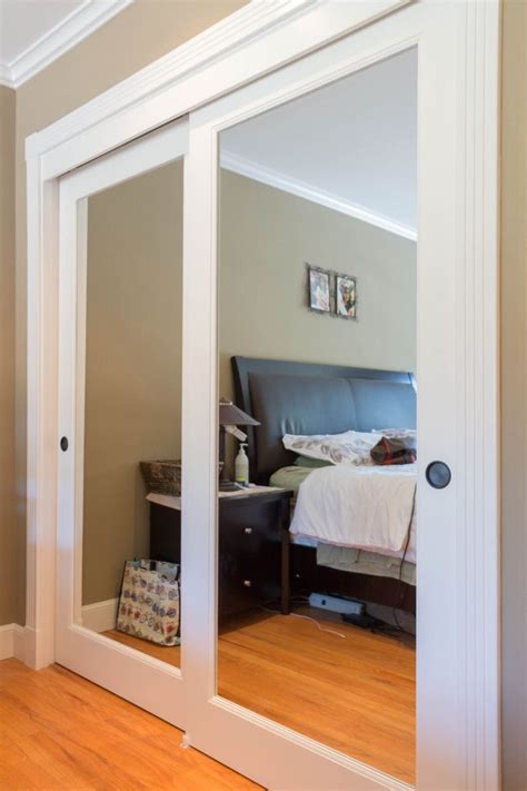 Boost your décor with an interior door that's stylish and functional. Blog | Glass closet doors, Closet remodel, Bedroom closet ...
