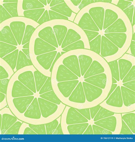 Wallpaper Lime Vector Seamless Pattern Background With Lime Green