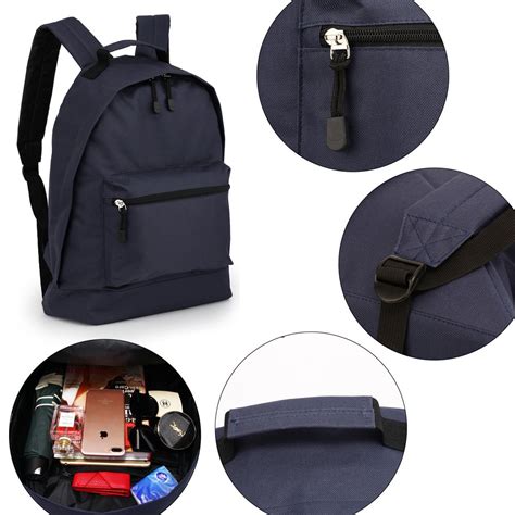 Ag00585 Navy Backpack School Bag