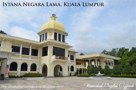 It is located along jalan tuanku abdul halim (formerly jalan duta). The Early Malay Doctors: Istana Negara Lama, Kuala Lumpur