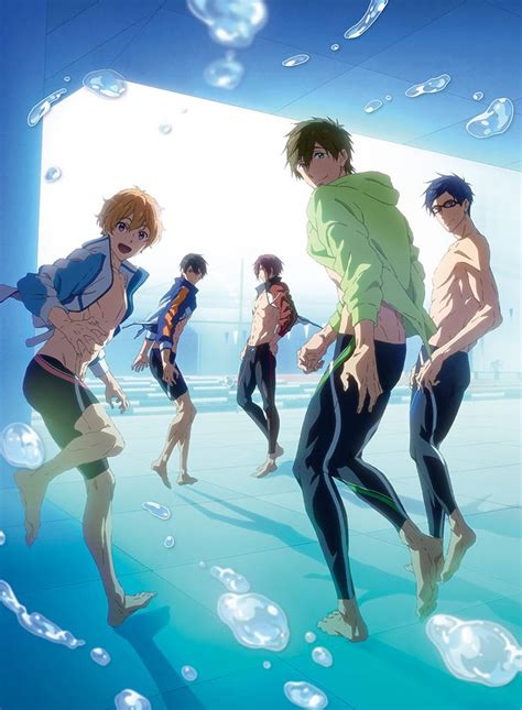 Free Official Art Free Anime Swimming Anime Anime