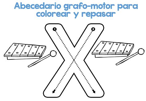 Completo Abecedario Grafo Motor Para Colorear Y Repasar25