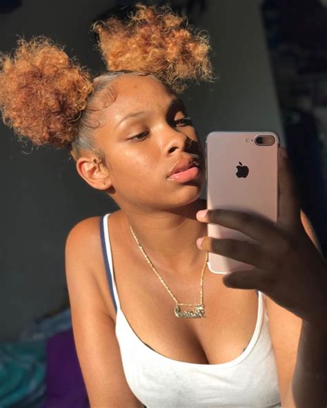 Follow Tropicm For More ️ Instagramglizzypostedthat Dyed Natural Hair Natural Hair