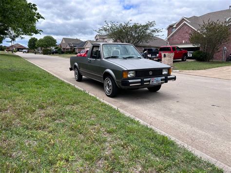 1981 Volkswagen Rabbit 16l Manual Pickup Truck For Sale In Fort Worth Tx