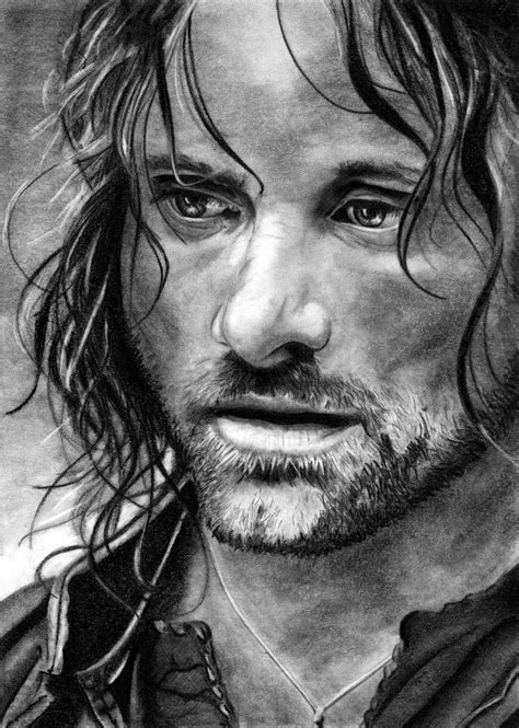 Aragorn Lotr Viggo Mortensen By A On