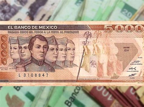 Sangrado Activar Fuera De Servicio Billete De 5 000 Pesos Mexicanos