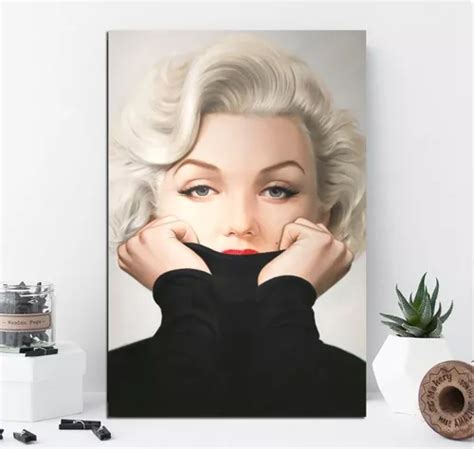 Cuadro X Cm Marilyn Monroe Draw Pin Up Sexy En Venta En Capital